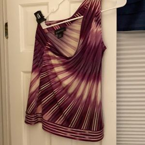 Inc one shoulder top nwot. Large